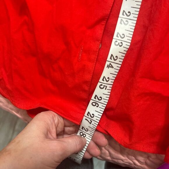 Vintage Women LizWear Button Down
Red Shirt NWT Large headstock pockets - Picture 14 of 14